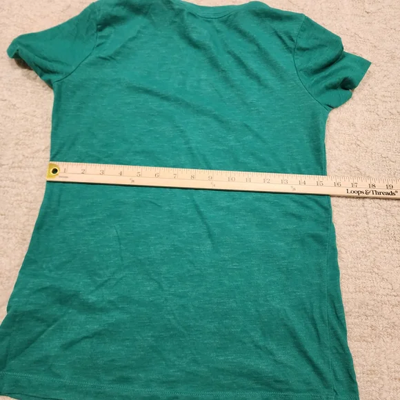 Women's Nike Teal T-Shirt - Picture 3 of 4